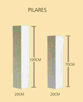 PILARES RÚSTICOS